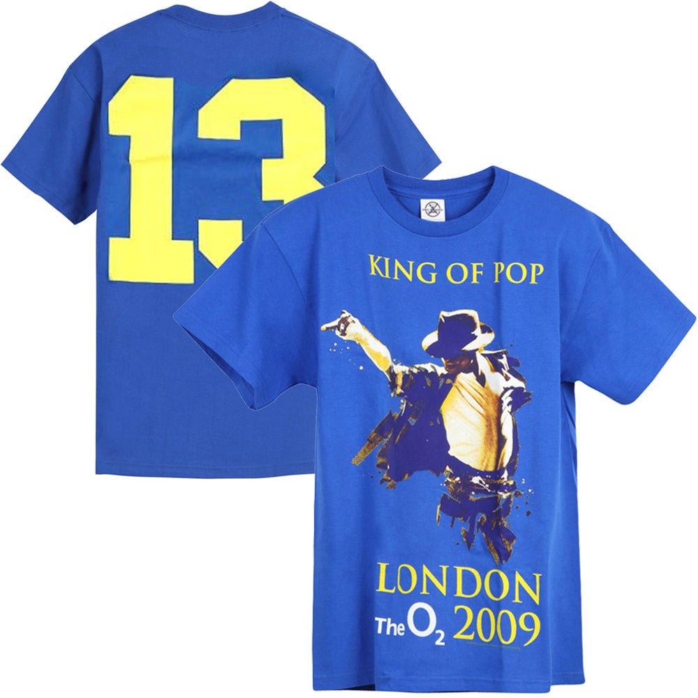 MICHAEL JACKSON マイケルジャクソン (2026年 映画公開 ) - 幻のロンドン公演13日目オリジナル限定Tシャツ / バックプリントあり / コレクタブル / メンズ - PGS